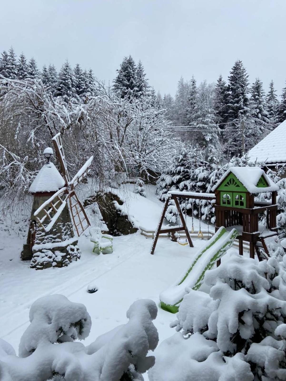 Cottage Kazka Lisu Skhidnytsia Exterior photo